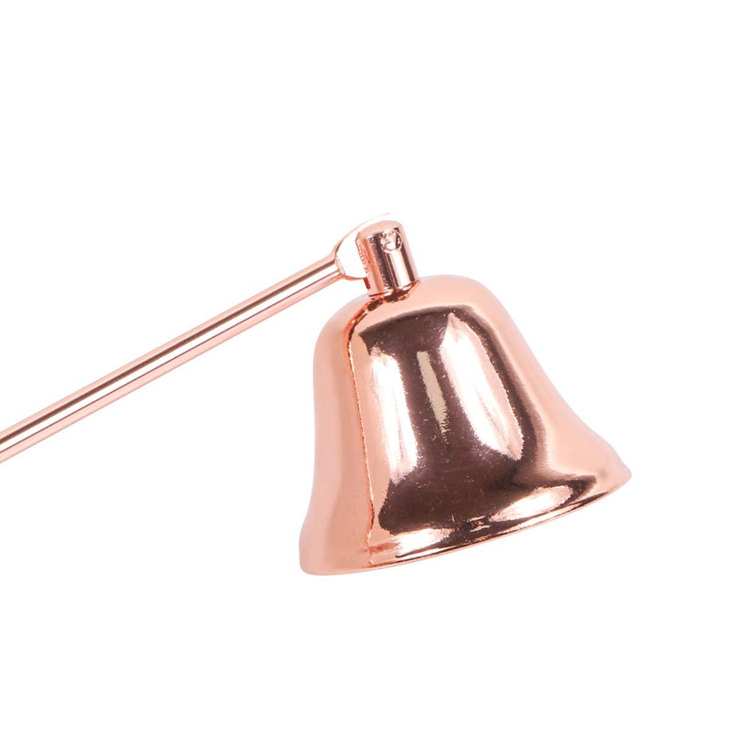 Harapu Candle Snuffer, Candlesnuffers Wick Snuffer Candle Accessory with Long Handle for Putting Out Extinguish Candle Wicks Flame Safely (Rose Gold) - PawsPlanet Australia