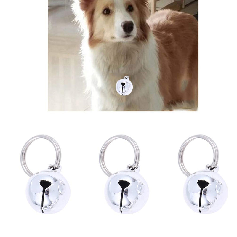 POPETPOP 5pcs Dog Cat Bells Dog Charm Bells with Key Rings Save Birds Wildlife for Collars Necklace Pendant Accessories - PawsPlanet Australia