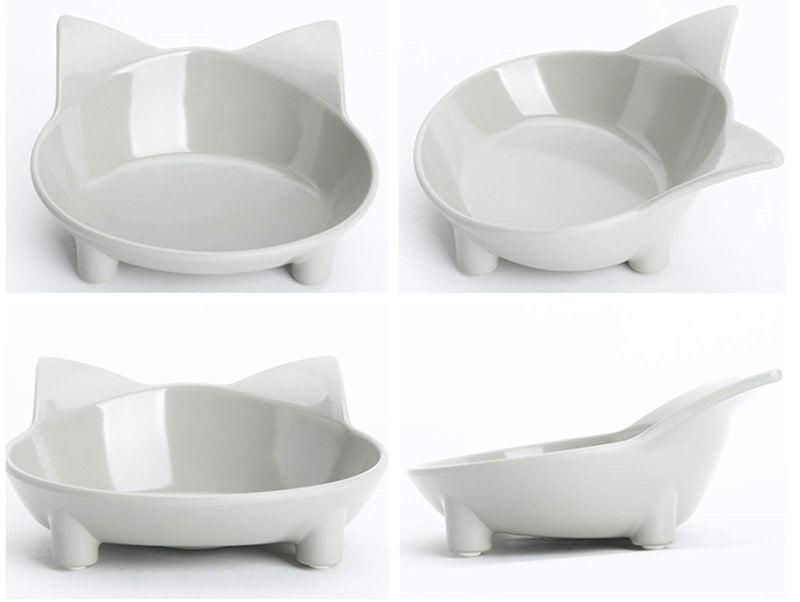 Cat Feeding Bowls Anti-slip Multi-purpose Cat Food Bowl Pet Water Bowl 3 Pack - PawsPlanet Australia