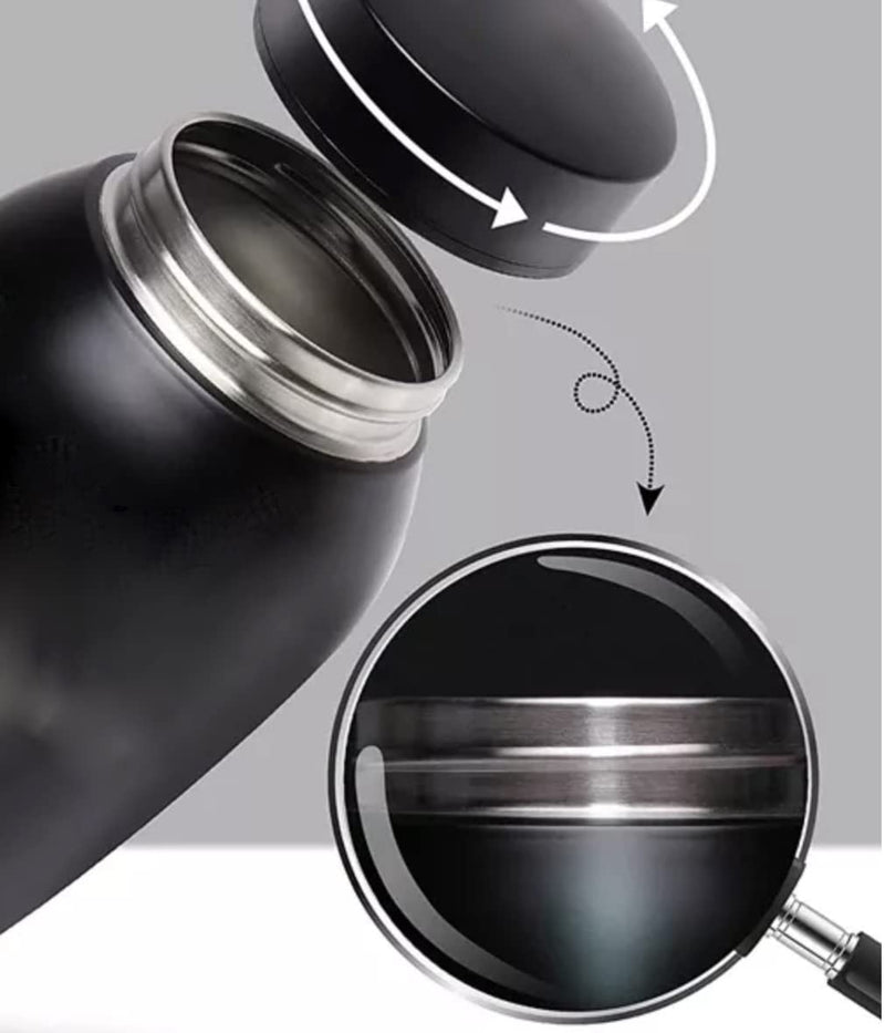 Petpets® Pet Urn/Memorial Urn 500ml In Loving Memory Dog, Cat, Black, Stainless Steel, Cremation, Memorial, Urn Grave Ashes, Keepsake - PawsPlanet Australia