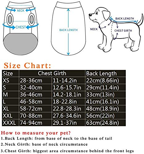 AWOKE Dog Recovery Suit after surgery for Small Medium Large Cats after neutering Wear Substitute E-collar & Cone,Surgical Protector Shirt Abdominal Wounds (XXL,Chest: 27.6-34.6inches, Blue) XXL,Chest: 27.6-34.6inches - PawsPlanet Australia