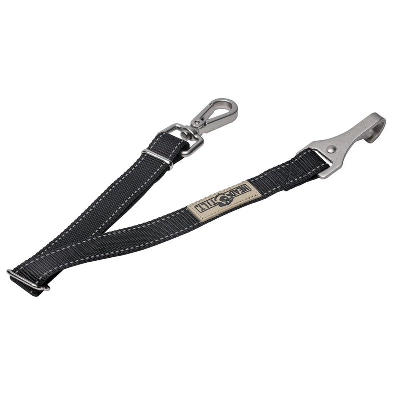 [Australia] - Head Tilt Seat Belt Leash, Black, 15 to 24 inches 