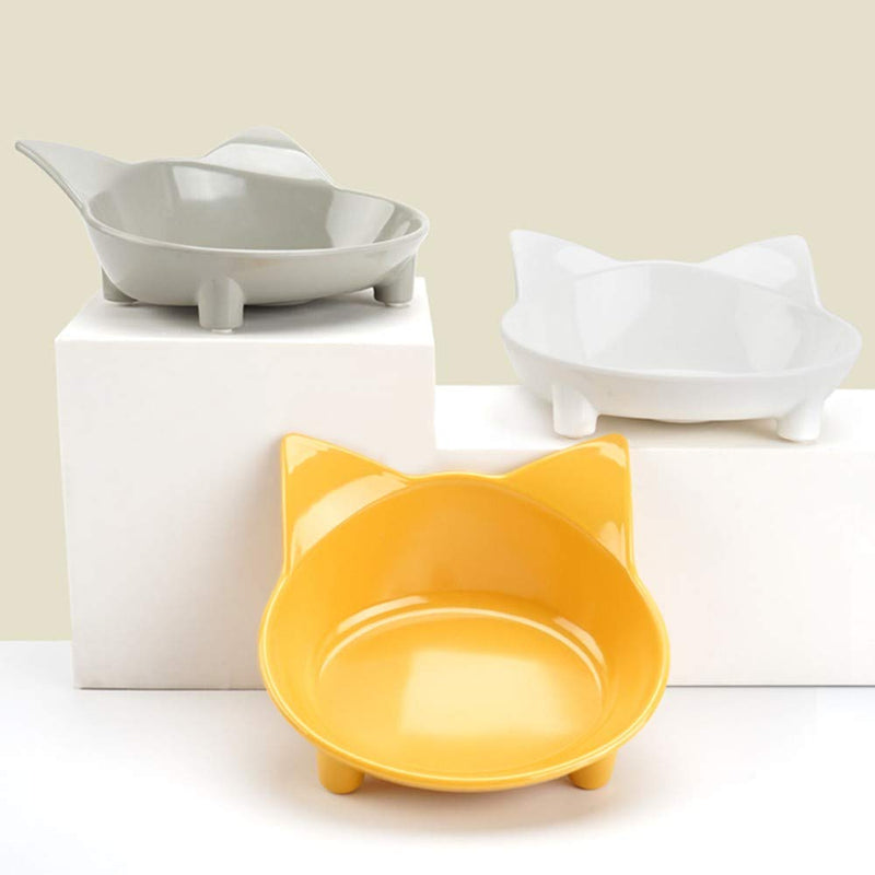 Cat Feeding Bowls Anti-slip Multi-purpose Cat Food Bowl Pet Water Bowl 3 Pack - PawsPlanet Australia