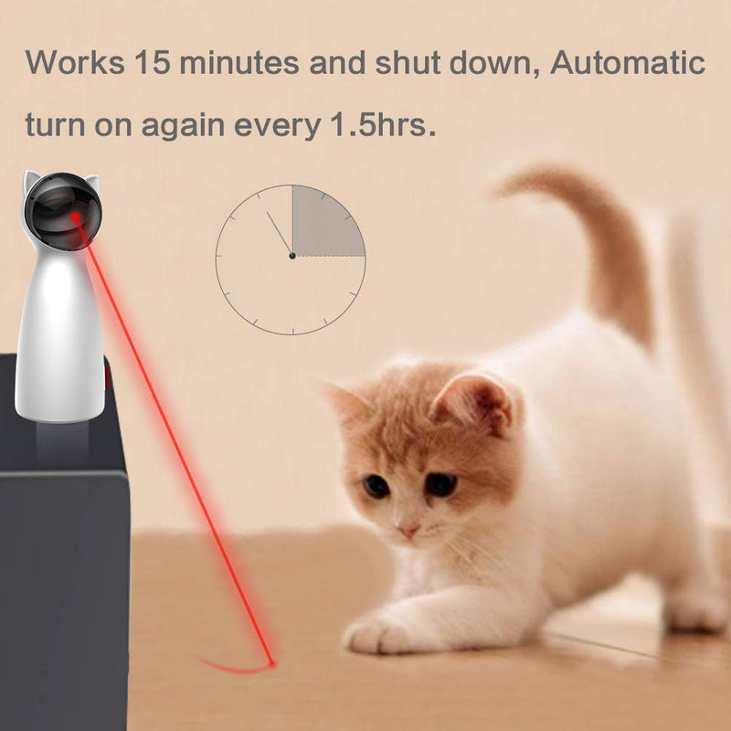 [Australia] - BENTOPAL Cat Laser Toy Automatic Interactive for Indoor Cats/Dogs/Kitty 