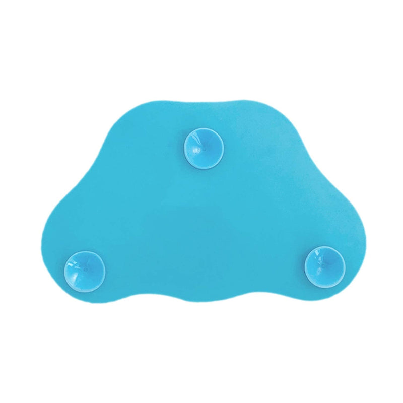 PetDreamHouse PAW Feeder Lick Pad Dog Treat Distraction Mat Bath or Shower Suction, For Licking Paste, Gravy, Yoghurts or Peanut Butter - Blue - PawsPlanet Australia