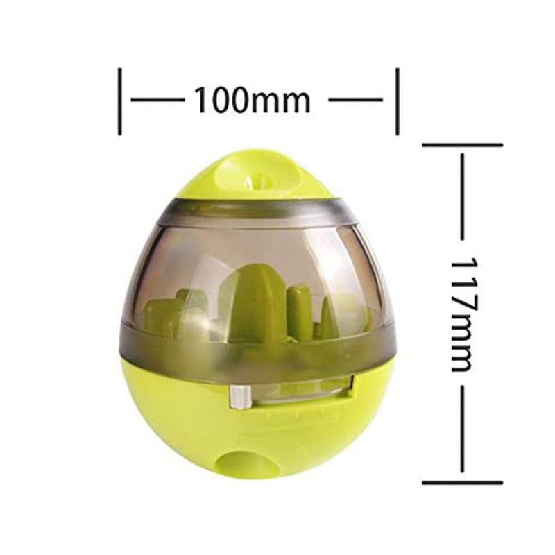 Treat Dispenser Dog Toy,Dog Treat Ball,Food Dispenser-IQ Treat Ball Interactive Feeder Dispensing Dog Toy for Dogs & Cats Funny Puzzle Food Ball - PawsPlanet Australia