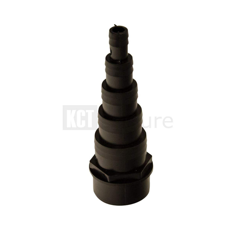 Pisces Black 1.5" Multi-stage solvent hosetail -0.5"-1.5" - PawsPlanet Australia