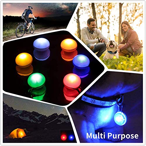 Aoweika LED Dog Collar Light, Pet Dog Lights for Collars, Safety Lights for Night Walking with 3 Flashing Modes - PawsPlanet Australia