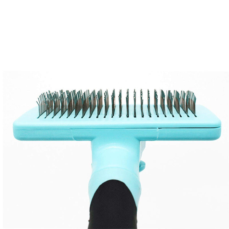 BESROY Self Cleaning Slicker Brush Effectively Reduces Shedding by Up to 95% - Professional Pet Grooming Brush for Small, Medium & Large Dogs and Cats, with Short to Long Hair - PawsPlanet Australia