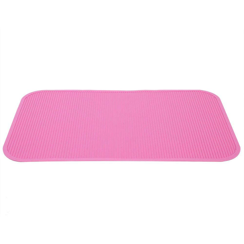 [Australia] - Non-Slip Mat Non-Slip Rubber Mat for Pet Grooming Bathing Training Table(Pink) pink 