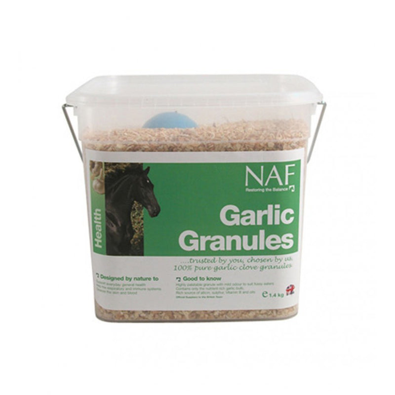 Naf Garlic Granules Horse Health Feed Supplement 1kg - PawsPlanet Australia