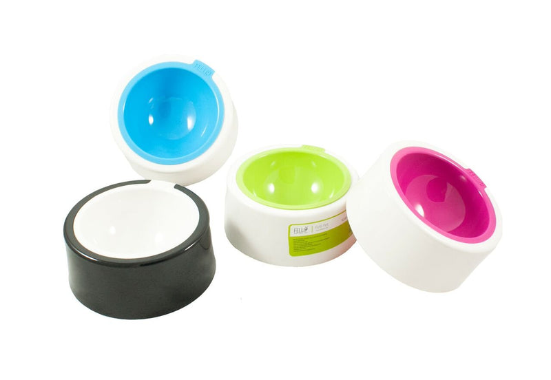 Mix 'n' Match Fellipet Kaleido Supreme Dog Bowl, Medium Aqua - PawsPlanet Australia