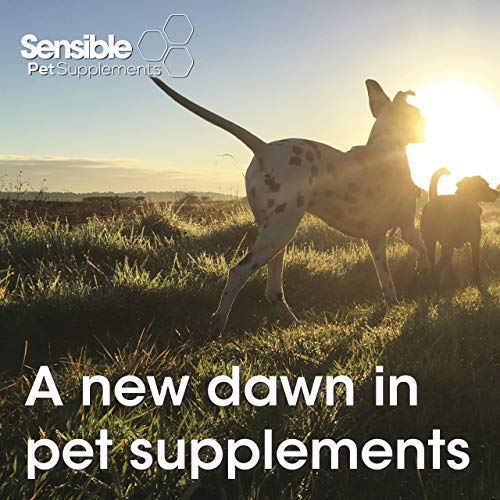 Sensible Pet Supplements 'Calm' for cats and dogs. Containing L-Tryptophan, L-Theanine and Valerian root extract. 50 sprinkle capsules. - PawsPlanet Australia