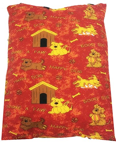 Comfort-Style PACK OF 2 ~ Dog Bed Pillows of your own CHOICE Random Designs (COVER + PILLOW, Medium 18" x 28") COVER + PILLOW Medium 18" x 28" - PawsPlanet Australia