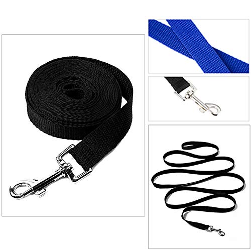 [Australia] - Cuteboom Extra Long Line Training Dog Leash 26ft 40ft 50ft 65ft Large and Durable Dog Outdoor Long Lead-Perfect for Training, Play, Camping 65 Black 