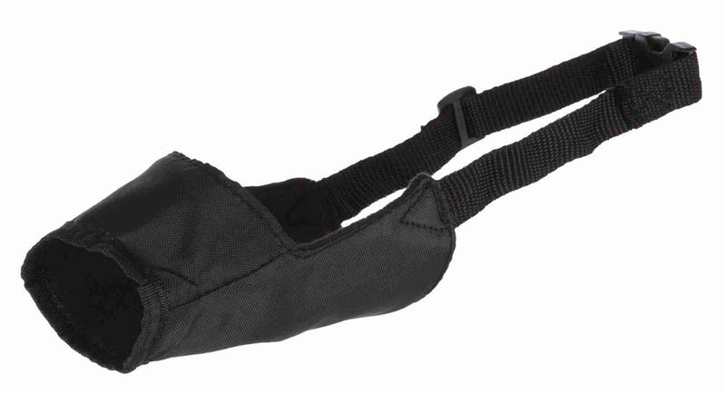 Trixie Nylon Muzzle, Small/ Medium , Black Small-Medium - PawsPlanet Australia