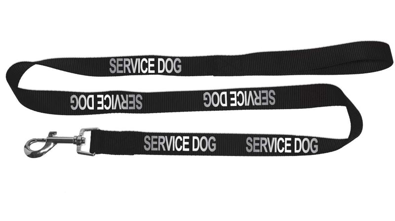 [Australia] - Dogline Service Dog Vest Harness Bundle Official Red Service Dog Reflective Leash & Patches Service Dog in Training Set Service Dog ADA IDs with Holder & Lanyard for Travel Support Therapy Dogs Girth 17-21” 