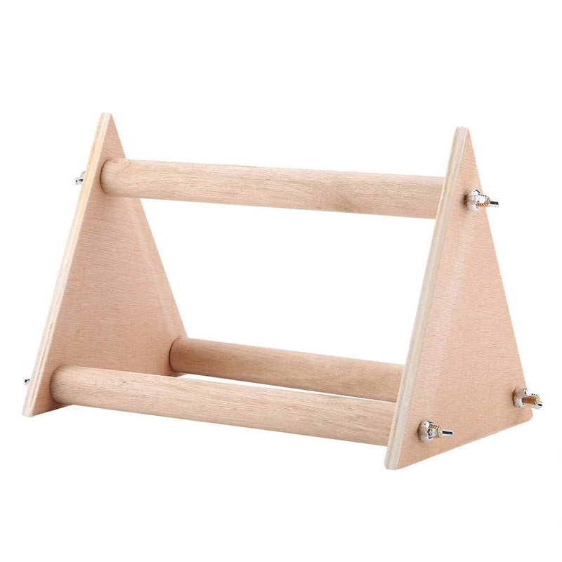 Oumefar Parrot Bird Perch Stand Parrot Playground Bird Cage Toys Portable Funny Wooden Activity Parrot Playstand for Bird Parrot - PawsPlanet Australia