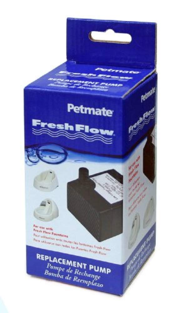 [Australia] - Petmate Fresh Flow Deluxe Replacement Pump 120V - Easy Install - AC Adapter and Cord Included 