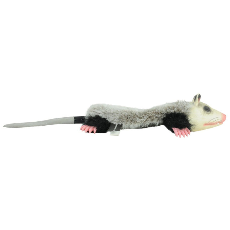 [Australia] - Hyper Pet Real Skinz Plush Dog Toys with Squeaker Opossum 