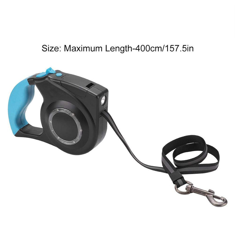 Pssopp Retractable Dog Leash Adjustable Heavy Duty LED Dog Walking Leash Dogs Lead Rope with Anti-Slip Handle for Small Medium Large Dogs up to 70KG - PawsPlanet Australia