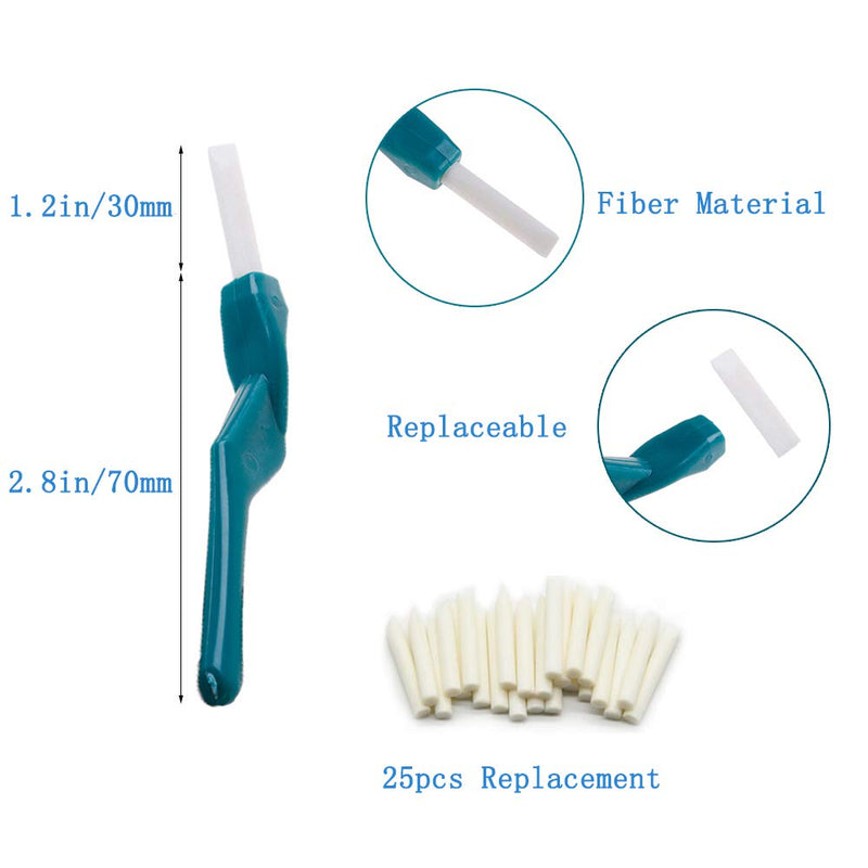 Dog Toothbrush,Double Ended Toothbrush,Pet Toothbrush Addition Bad Breath Tartar Teeth Care for Small Medium Large Dogs Cleaning Mouth(28 PCS) - PawsPlanet Australia