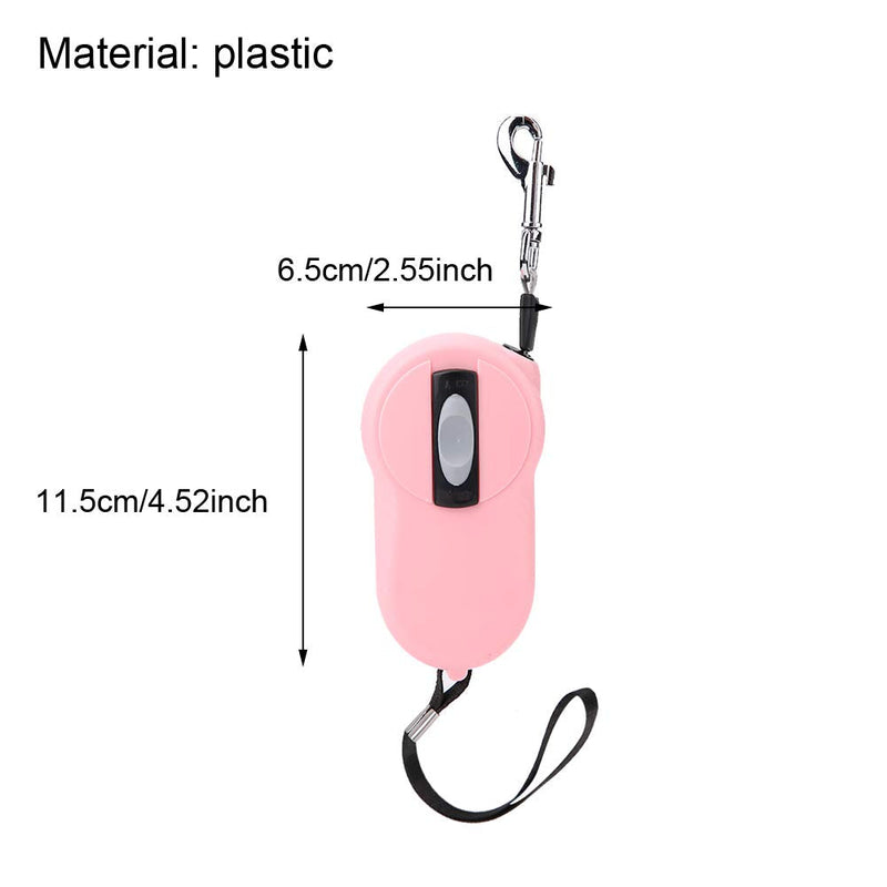 Retractable dog leash, high-performance dog leash, 360° tangle-free dog leash, one-hand brake, break, lock dog leash with non-slip handle, perfect for small dogs (pink). - PawsPlanet Australia