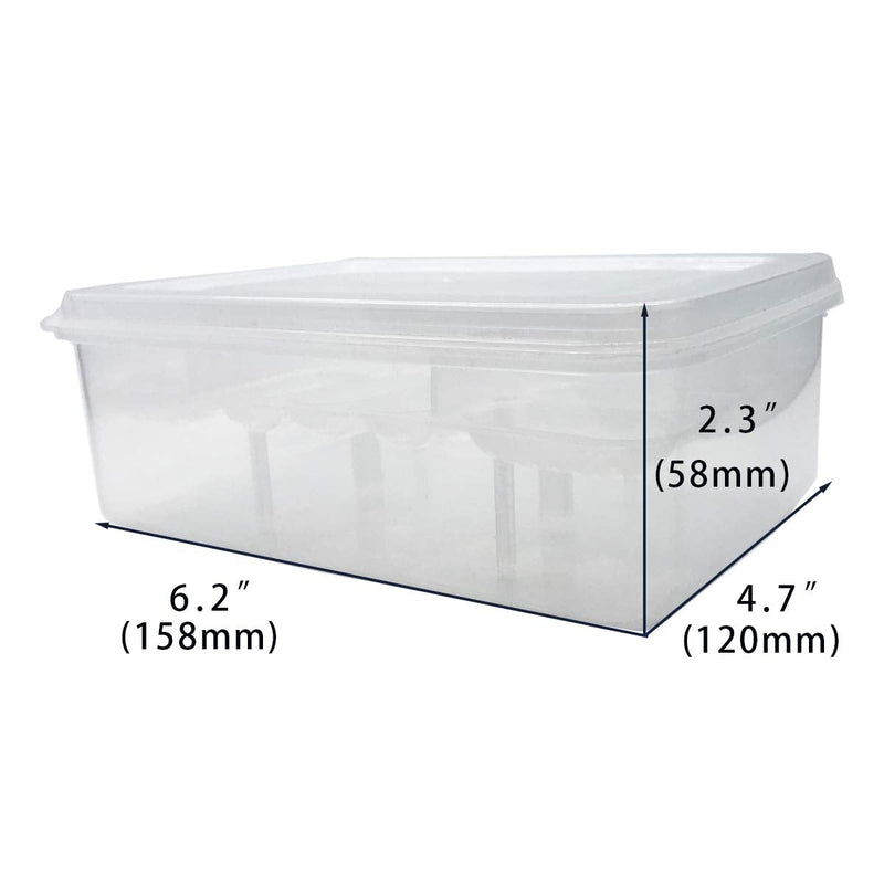 NGe Reptile Egg Incubator 16 Slots Professional Hatcher Hatching Box Case Tray Plastic Breeding Incubator for Hatching Snake,Lizards, Reptiles - PawsPlanet Australia