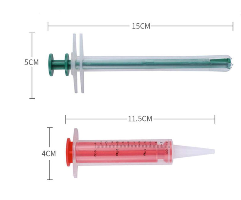 TTOOP 2 Pcs Pet Medicine Feeding Syringe Reusable, Pet Medicine Feeder, Medicine Dispenser, for Dogs Cats Medical Feeding Tool with Soft Tip-Latest Version - PawsPlanet Australia