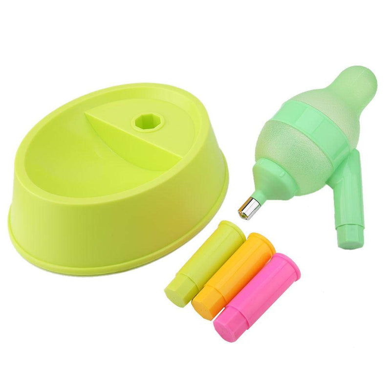 Pet Water Dispenser Pet Cat Standing Water Dispenser Cat Dog Standing Bowl Adjustable Height Water Feeder Drinking Bottle with No-drip Nozzle(Green) Green - PawsPlanet Australia