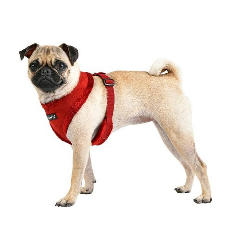 Puppia Terry Harness A/Grey/L gray L - PawsPlanet Australia