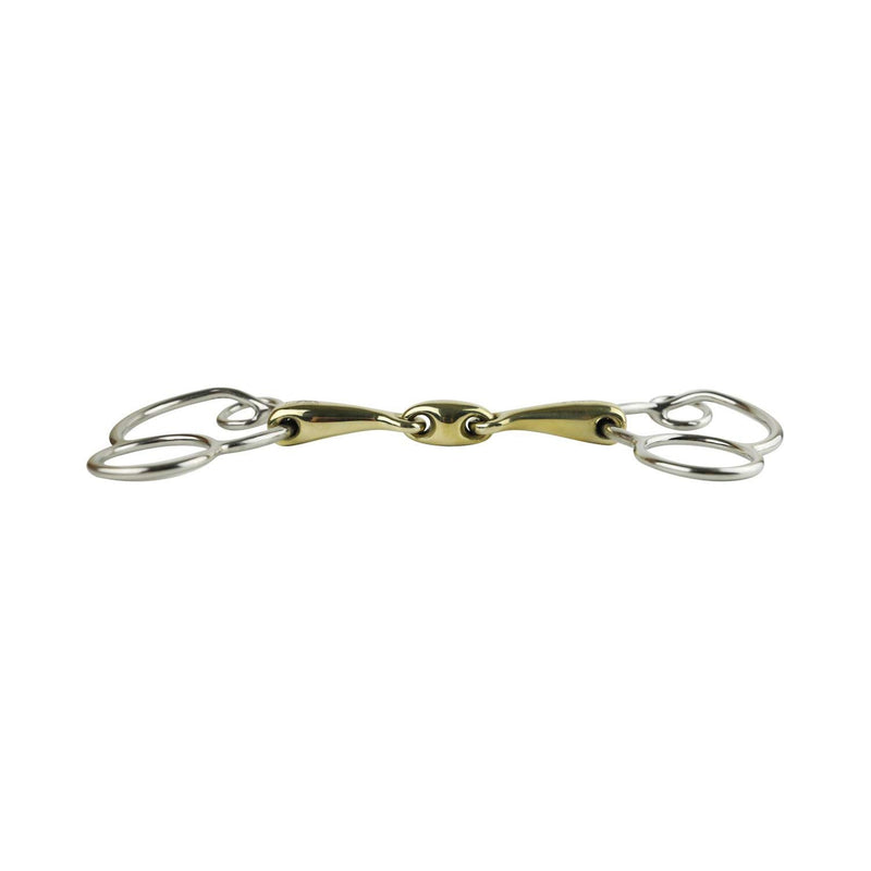 AK Universal Loose Ring Lozenge with German Silver Mouthpiece AKRS-2626 (4.75", German-Silver) 4.75" - PawsPlanet Australia