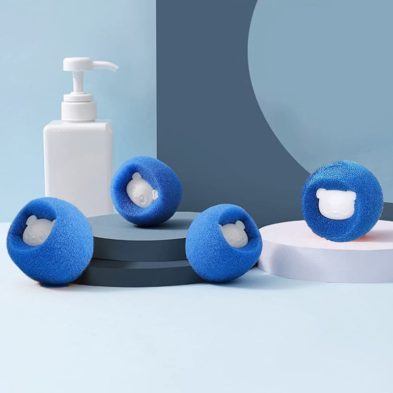 Gfamous Lint Balls for Washing Machine Pack of 6 Pet Hair Remover Washing Machine Hair Catcher for Washing Machine Hair Catcher Washing Machine Ball Reusable Pet Hair Remover - PawsPlanet Australia
