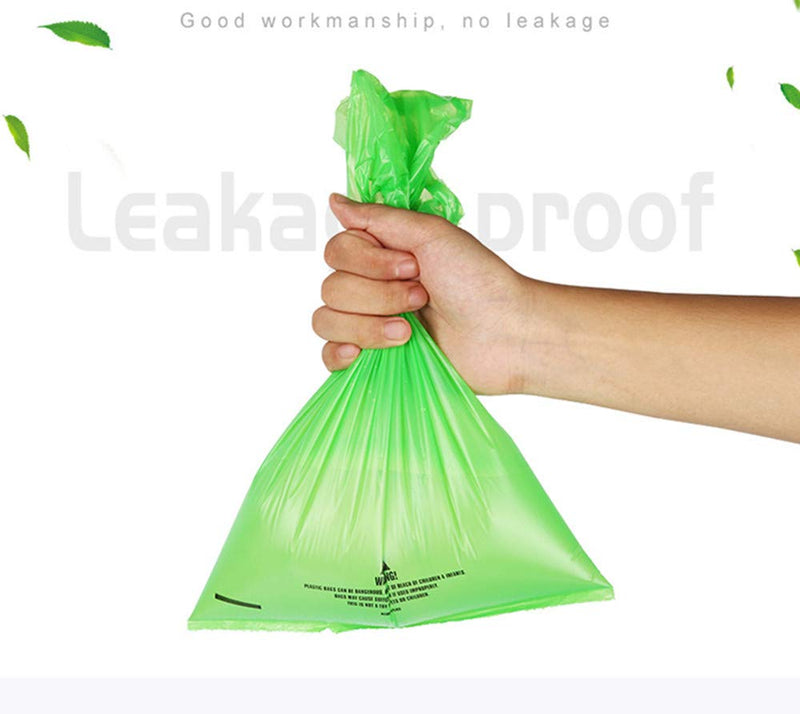 Mingjia 4 Colorful Poop Bag Dispenser and 4 Roll (60 Bags) Leak Proof Dog Poop Bags 100% Biodegradable & Compostable - PawsPlanet Australia