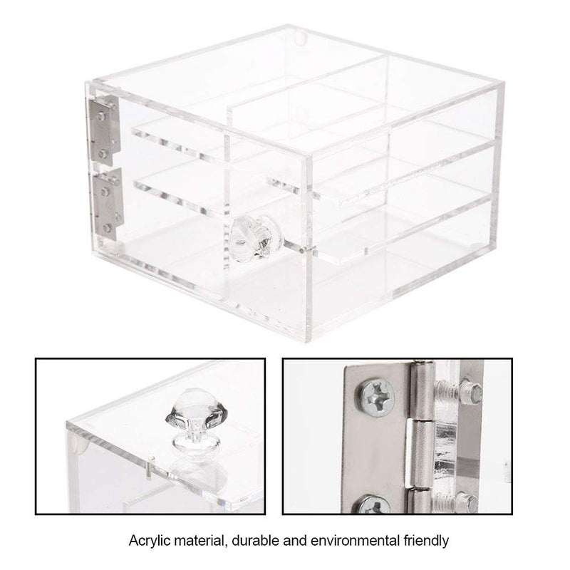 6 Layers Eyelash Storage Box, Transparent Acrylic Grafting False Eyelash Storage Box Makeup Cosmetic Case Eyelash Packing Travel Makeup Storage Tool - PawsPlanet Australia