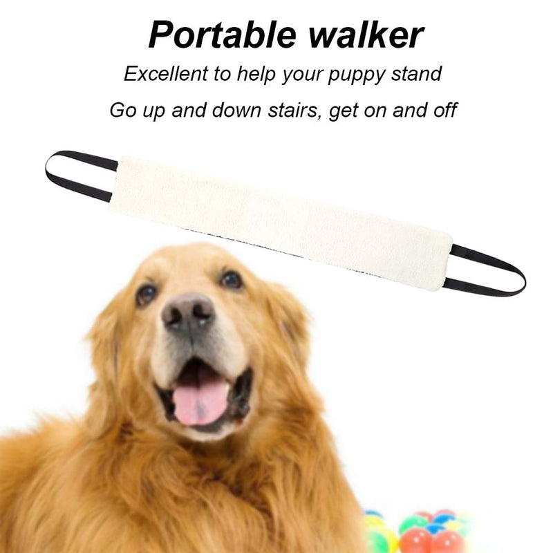 POHOVE Portable Dog Sling for Back Legs,Rehabilitation Sling Harness, Dog Lift, Walking Pet Support Assist Tool Dog Harness Hip Support Harness to Help Lift Dogs Rear for Canine Aid Black - PawsPlanet Australia