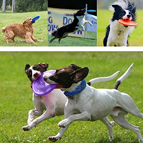 Dog Chew Toys Indestructible, Dog Toys for Medium Small Dogs, Toys for Dogs, Rubber Toys for Dogs, Dog Chew Toys, Dog Disc Flyer Dog Toy with a Toys Bag - PawsPlanet Australia