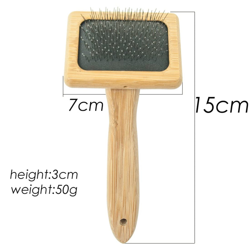 Pyatofyy Rug Brush Macrame Carpet Tapestry Weaving Cotton Rope Weaving Comb Pet Dematting Open Knot Carding Comb A - PawsPlanet Australia