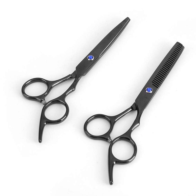 Dog Grooming Scissors Kit, Pack of 7 Rose Red Stainless Steel Professional Safe & Fast Cut Pet Grooming Scissors Set with Thinning Curved Shears and Comb - PawsPlanet Australia