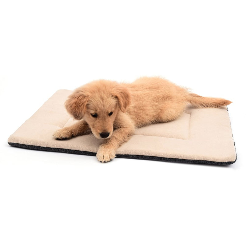 DERICOR Dog Bed Crate Pad 22*13" Gray - PawsPlanet Australia