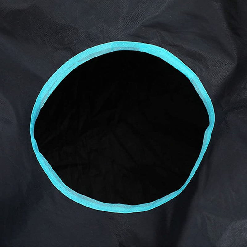 Alnicov Cat Tunnel Tube S-Shaped Tunnels 25x97cm Extensible Collapsible Cat Play Tent Interactive Toy Maze Cat House with Balls and Bells for Cat Kitten Kitty Rabbit Small AnimalBlue - PawsPlanet Australia
