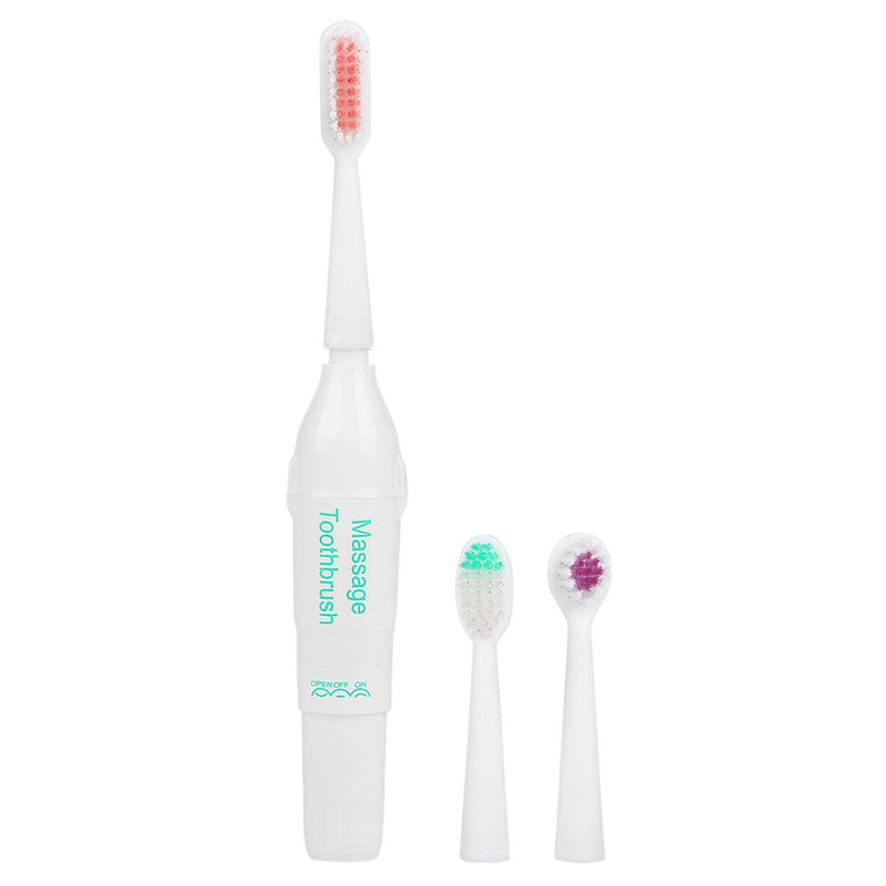 Oumefar Dog Pet Toothbrush Pet Dental Care Electric Toothbrush Cleaning Soft Pet Dog Finger Toothbrush Set Kissable for Dogs Cats Green - PawsPlanet Australia