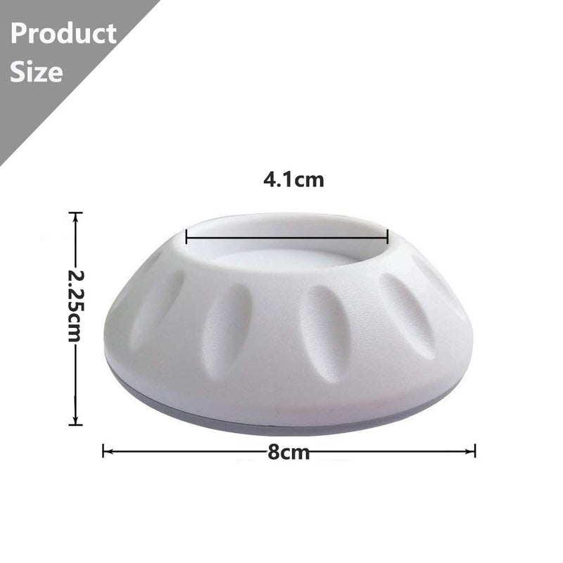 [Australia] - Wall Cups for Baby Gates, 4Pcs Safety Wall Bumpers Guard fit for Pressure Gates 