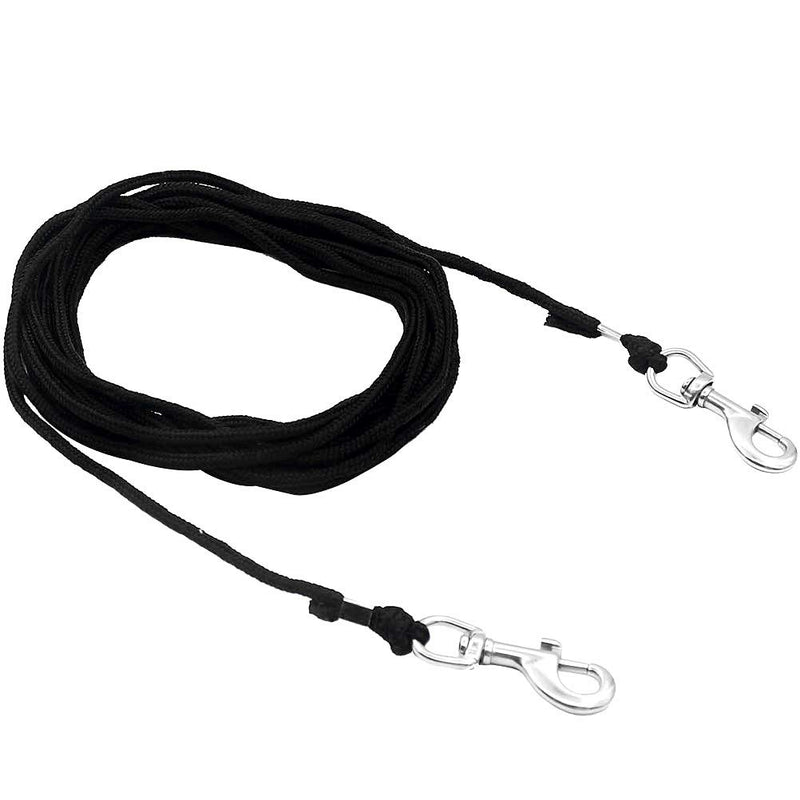 [Australia] - OFPUPPY Long Cat Leash for Yard - Escape Proof Durable Walking Leads - Cat Tie Out Pet Rope Leash Outdoor Training Camping for Kittens/Puppies/Rabbits/Small Animals 15 Feet 