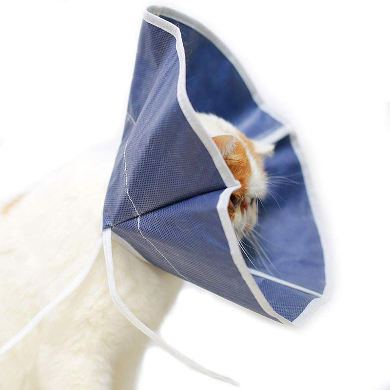 ASOCEA Adjustable Cats Dogs Surgery Recovery Collar Soft Pet Cone for Anti-Biting Lick Wound Healing Grooming (Neck Circumference: 4.7 inches/12cm) - PawsPlanet Australia