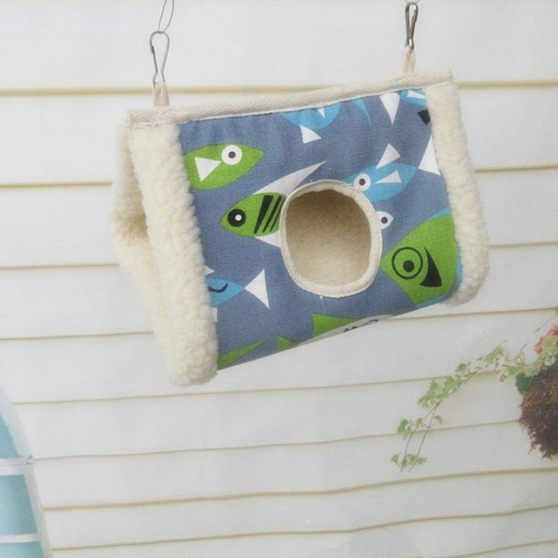 [Australia] - Keersi Bird Nest Tent Toy Hammock Winter Warm Thickened Bed House for Parakeet Cockatiel Conure Macaw African Grey Cockatoo Amazon Lovebird Budgie Finch Canary Cage Perch Swing 