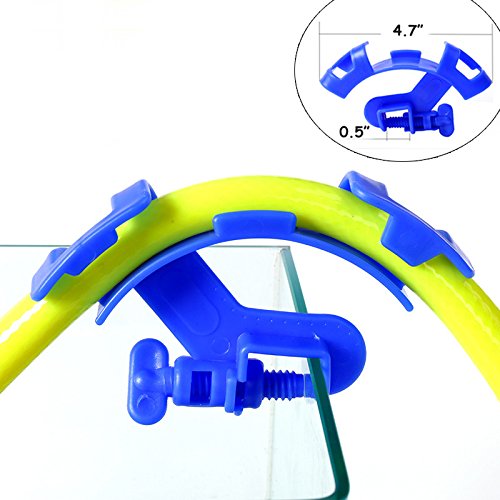 [Australia] - 32.8 Feet Tube Hose No Spill Fill Aquarium Maintenance System with Tube Clip and Faucet Connectors 