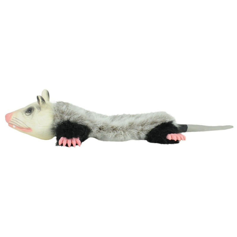 [Australia] - Hyper Pet Real Skinz Plush Dog Toys with Squeaker Opossum 