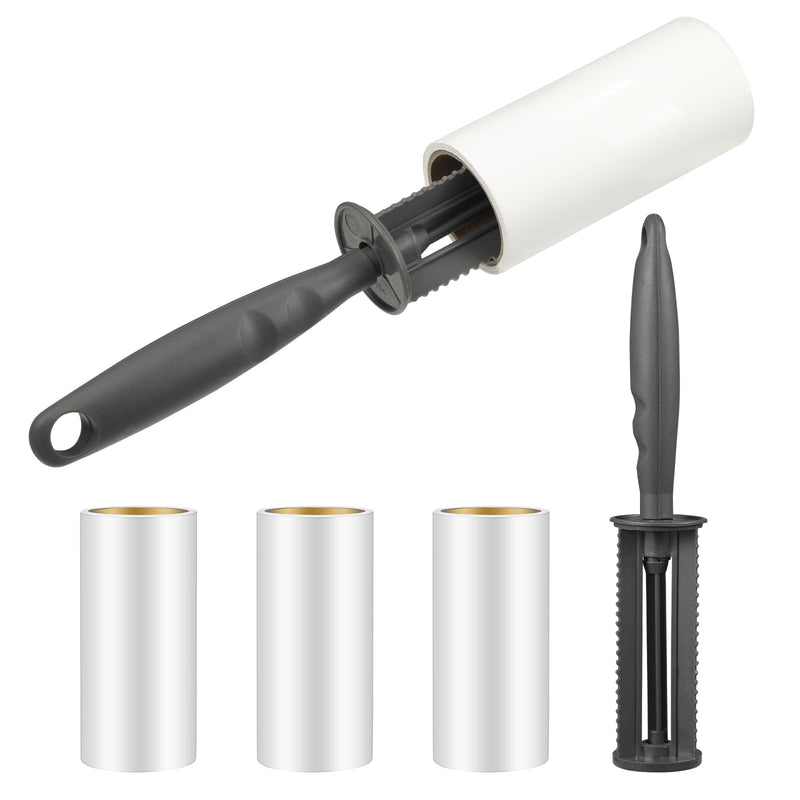 8 rolls of lint roller for clothing, lint roller for animal hair, 480 sheets of self-adhesive paper with 1 dispenser, lint rollers for clothing, sofa, carpet, hair, dust, dog fur, cat fur, bed - PawsPlanet Australia