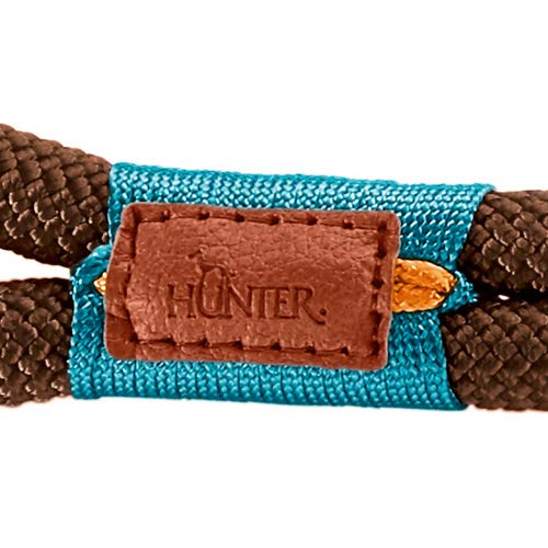 HUNTER Collar Oss, 40/8 66990 Rope, brown Medium - PawsPlanet Australia